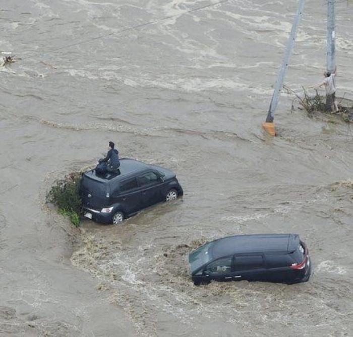 Inundaciones en Japón: al menos cuatro muertos y 25 desaparecidos tras el paso del ciclón Etau