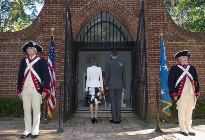 Michelle Obama se lleva a la reina Letizia al huerto (ecológico)