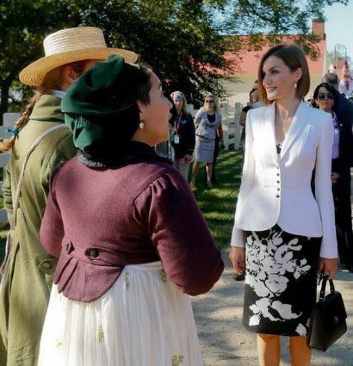 Michelle Obama se lleva a la reina Letizia al huerto (ecológico)