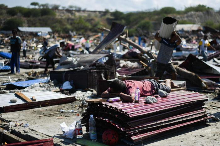 Fotos: catástrofe en las islas Célebes, Indonesia