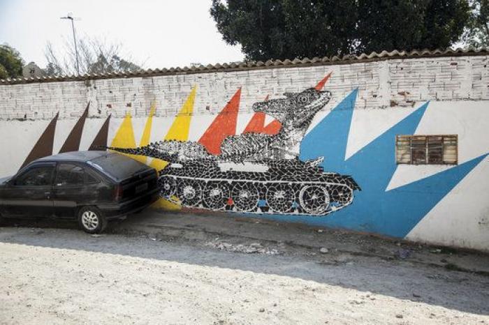Los mejores grafitis de Brasil se concentran en Grajaú, un barrio de São Paulo