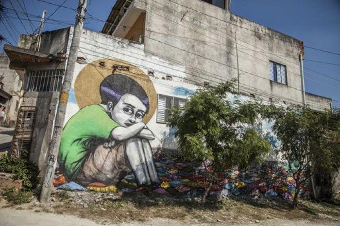 Los mejores grafitis de Brasil se concentran en Grajaú, un barrio de São Paulo