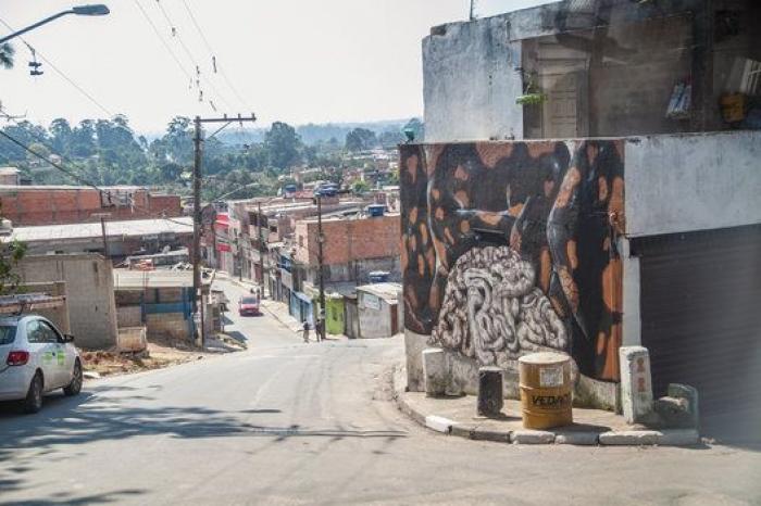 Los mejores grafitis de Brasil se concentran en Grajaú, un barrio de São Paulo