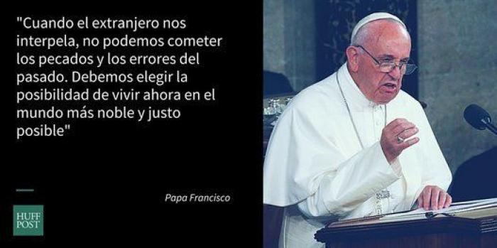 El papa en el Capitolio: 7 frases de Francisco en el Congreso de EEUU