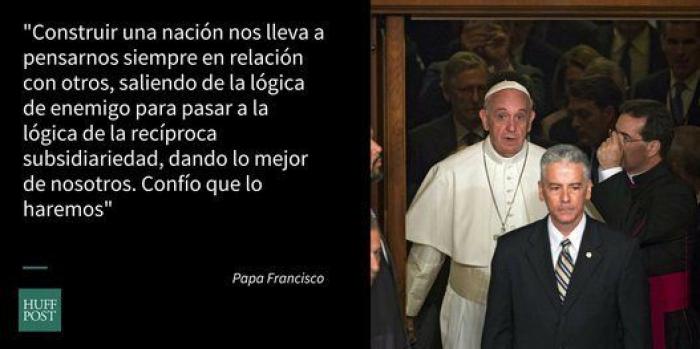El papa en el Capitolio: 7 frases de Francisco en el Congreso de EEUU