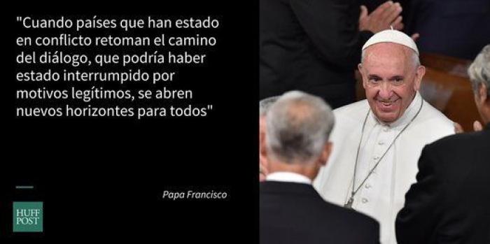 El papa en el Capitolio: 7 frases de Francisco en el Congreso de EEUU