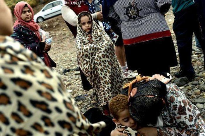 La lluvia y el frío complican el éxodo de los refugiados (FOTOS)