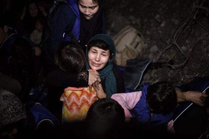La lluvia y el frío complican el éxodo de los refugiados (FOTOS)