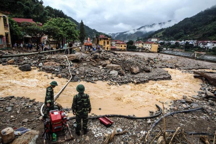Las inundaciones en Vietnam dejan 26 muertos y 200 viviendas destrozadas