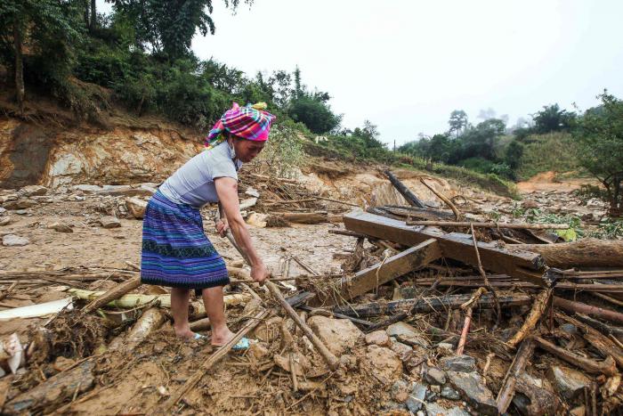 Las inundaciones en Vietnam dejan 26 muertos y 200 viviendas destrozadas