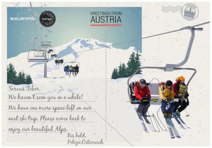 Europol envía postales veraniegas a los criminales más buscados para que vuelvan a sus países