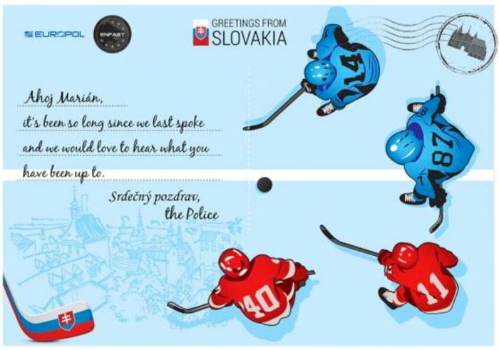 Europol envía postales veraniegas a los criminales más buscados para que vuelvan a sus países