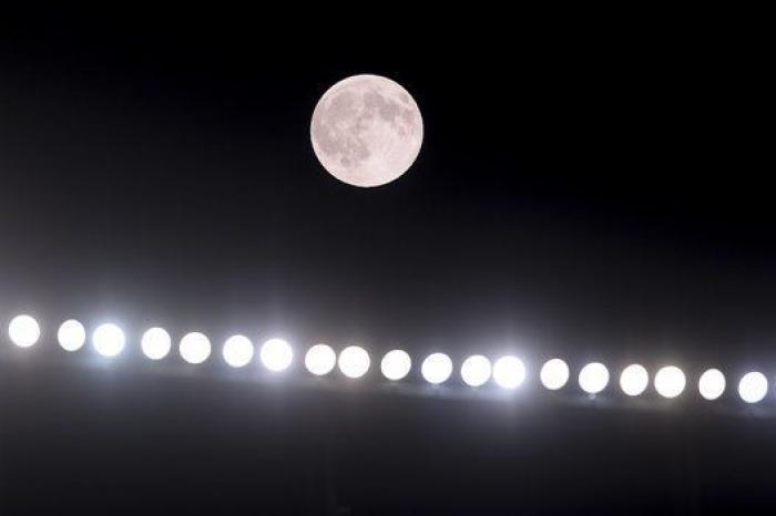 Dos en uno: eclipse y superluna en la noche del domingo al lunes