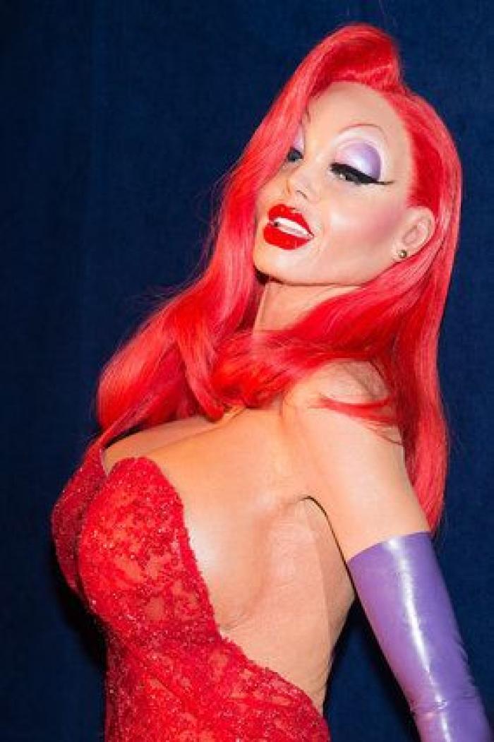 El disfraz más explosivo de Heidi Klum: se convirtió en Jessica Rabbit por Halloweeen (FOTOS)