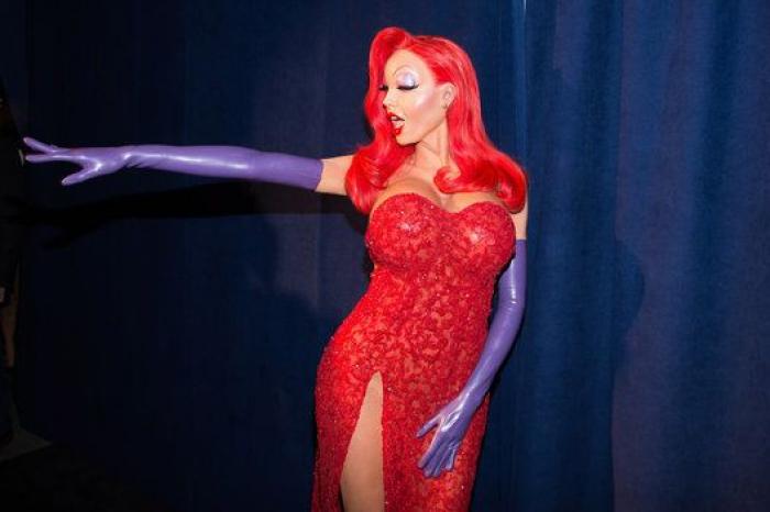El disfraz más explosivo de Heidi Klum: se convirtió en Jessica Rabbit por Halloweeen (FOTOS)