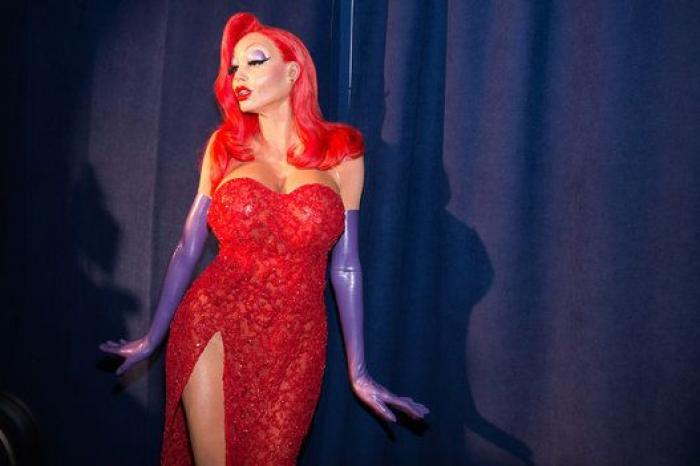 El disfraz más explosivo de Heidi Klum: se convirtió en Jessica Rabbit por Halloweeen (FOTOS)