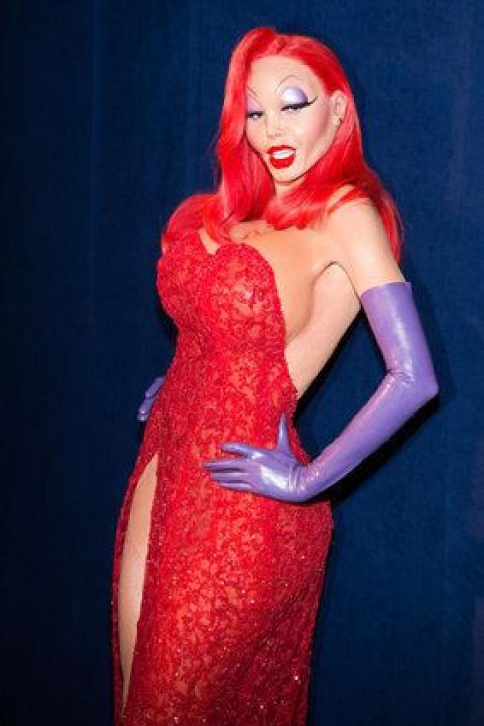 El disfraz más explosivo de Heidi Klum: se convirtió en Jessica Rabbit por Halloweeen (FOTOS)