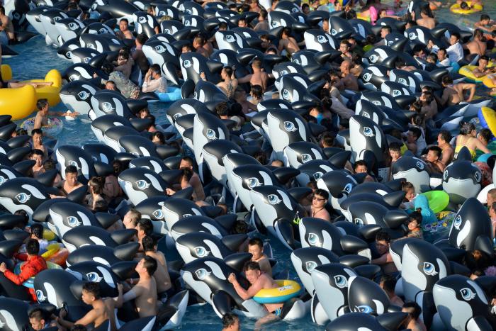 China a 32 grados, o cómo no quejarte nunca más de la piscina de tu barrio