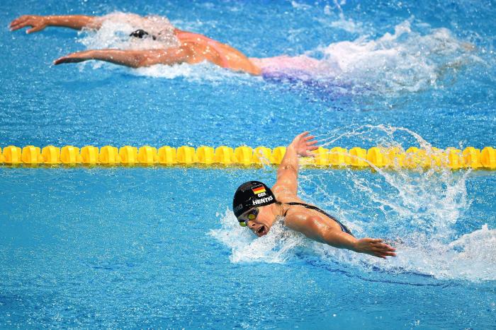 La felicitación a Mireia Belmonte que ha dejado a la nadadora sin palabras