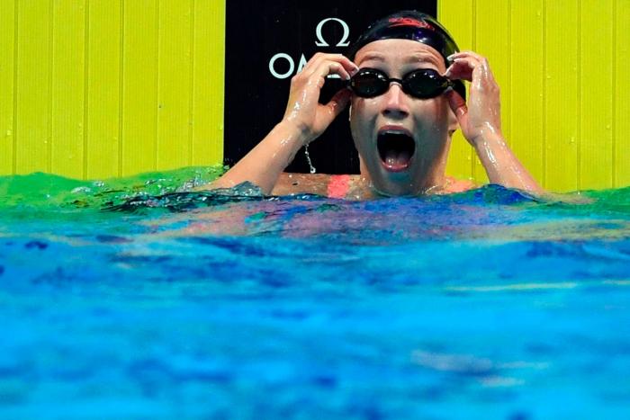 La felicitación a Mireia Belmonte que ha dejado a la nadadora sin palabras