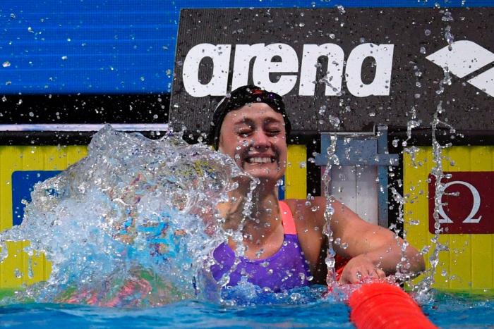 La felicitación a Mireia Belmonte que ha dejado a la nadadora sin palabras