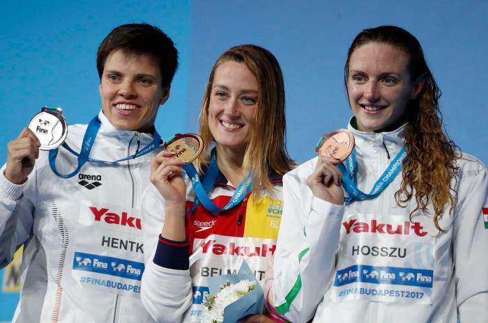 La felicitación a Mireia Belmonte que ha dejado a la nadadora sin palabras