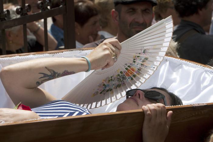 Una de las procesiones más raras del mundo se ha celebrado este sábado en Galicia