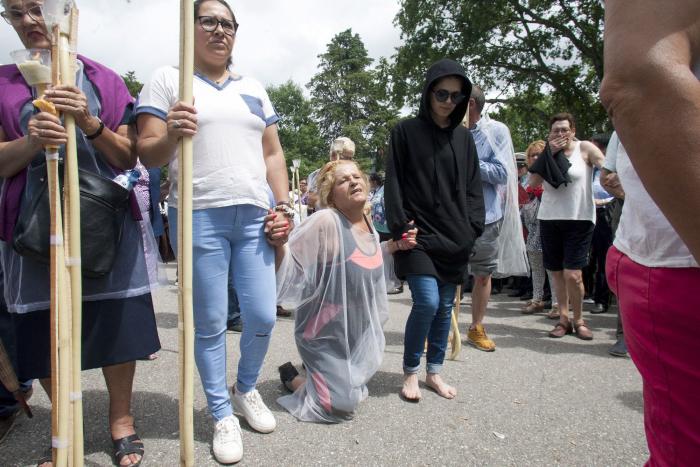 Una de las procesiones más raras del mundo se ha celebrado este sábado en Galicia