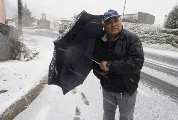 Llegó la nieve (FOTOS)