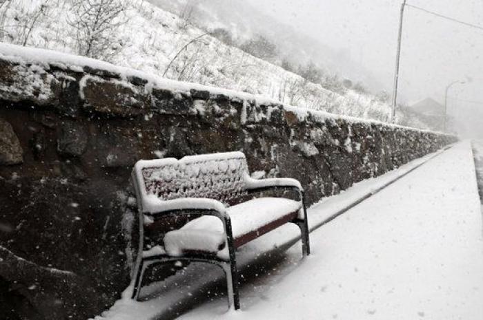 Llegó la nieve (FOTOS)