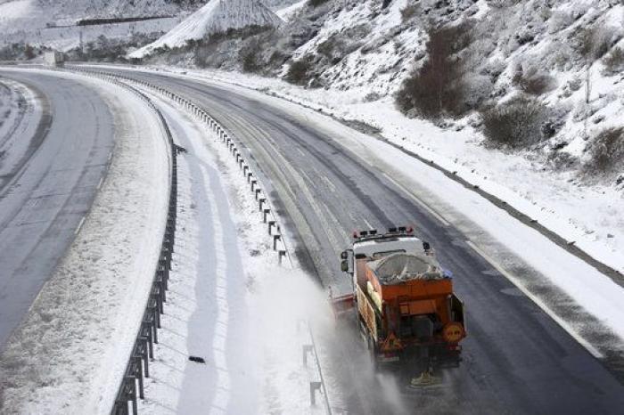 Llegó la nieve (FOTOS)
