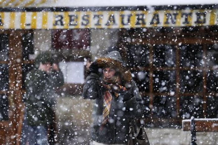 Llegó la nieve (FOTOS)