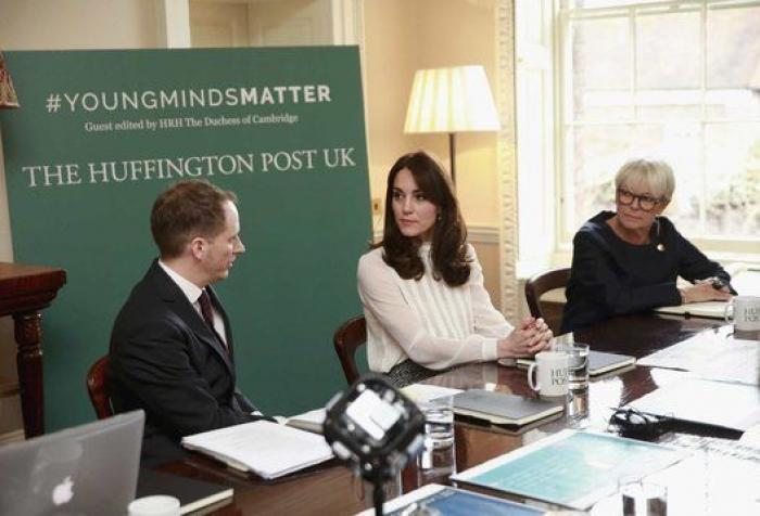 La duquesa de Cambridge, editora de 'The Huffington Post UK' por un día