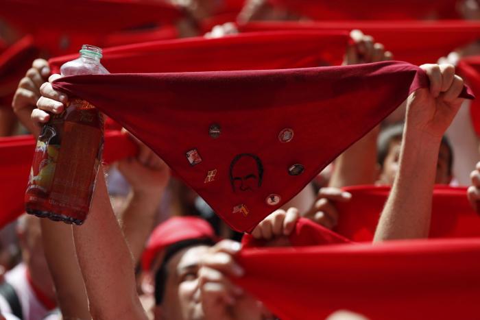 Las tripas de los encierros de sanfermines: TVE publica un vídeo de cómo se vive la carrera desde realización