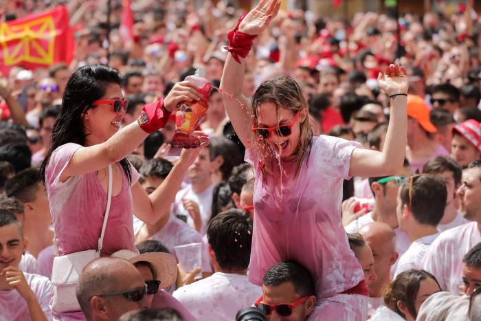 Las tripas de los encierros de sanfermines: TVE publica un vídeo de cómo se vive la carrera desde realización