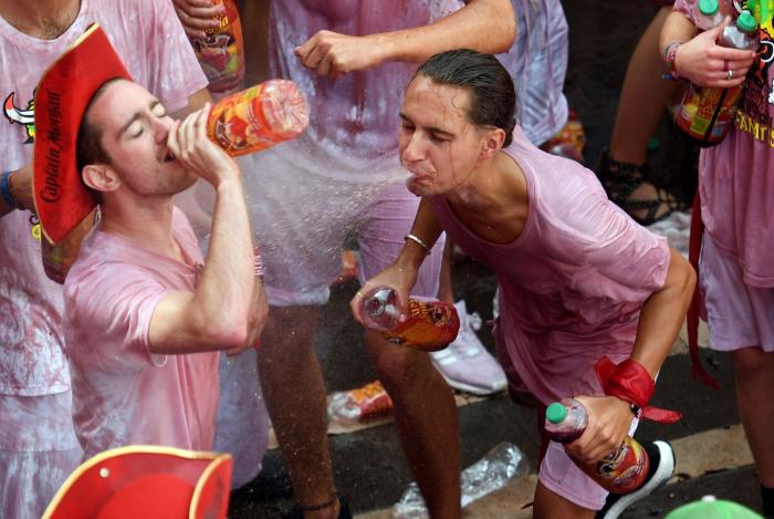 Las tripas de los encierros de sanfermines: TVE publica un vídeo de cómo se vive la carrera desde realización