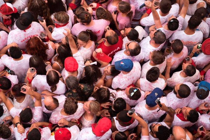Las tripas de los encierros de sanfermines: TVE publica un vídeo de cómo se vive la carrera desde realización