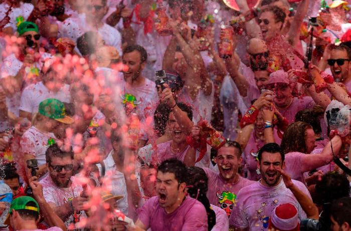 Las tripas de los encierros de sanfermines: TVE publica un vídeo de cómo se vive la carrera desde realización