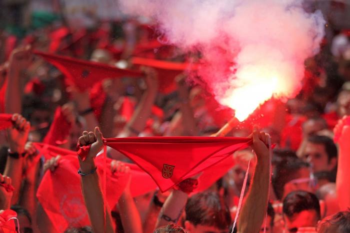 Las tripas de los encierros de sanfermines: TVE publica un vídeo de cómo se vive la carrera desde realización
