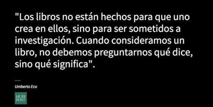 Muere Umberto Eco: 10 frases imprescindibles