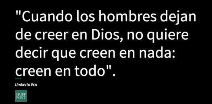 Muere Umberto Eco: 10 frases imprescindibles