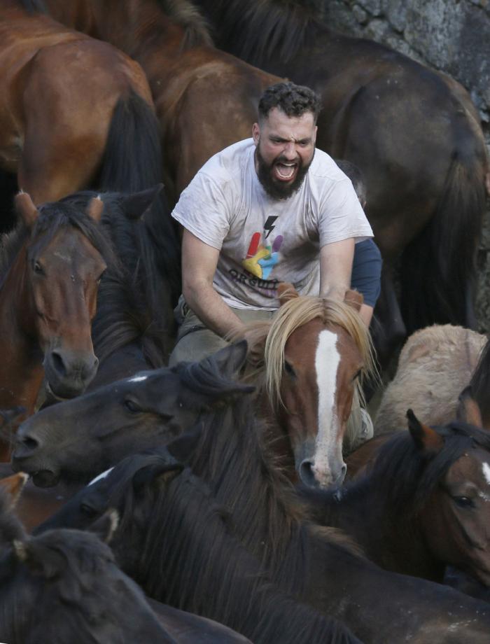 Las impresionantes imágenes de la Rapa das Bestas