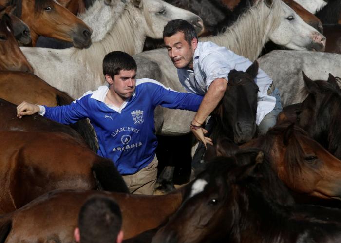 Las impresionantes imágenes de la Rapa das Bestas