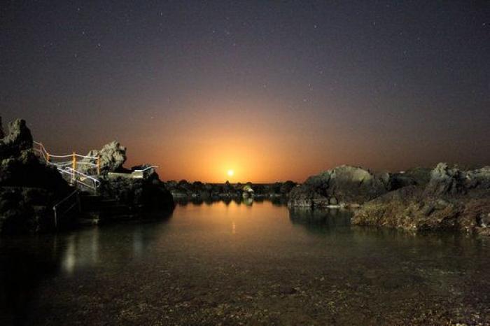 La Palma en el crepúsculo