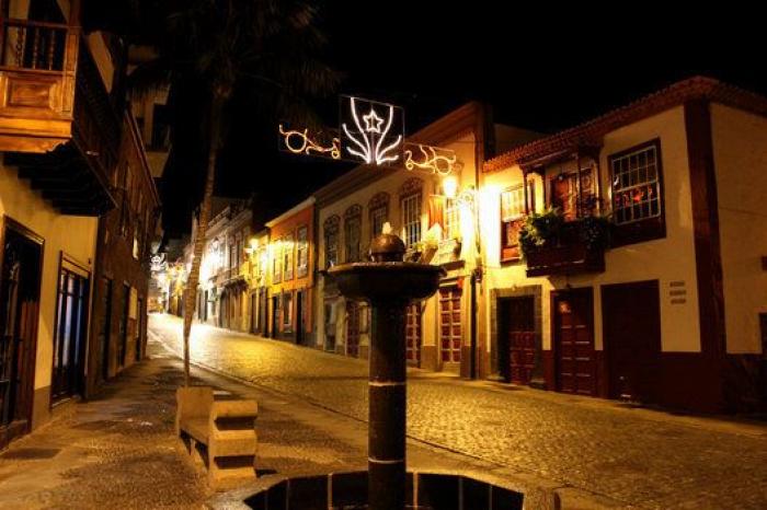 La Palma en el crepúsculo