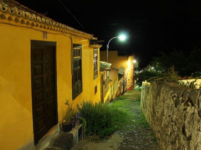 La Palma en el crepúsculo