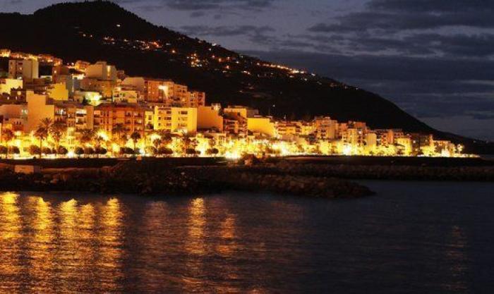 La Palma en el crepúsculo