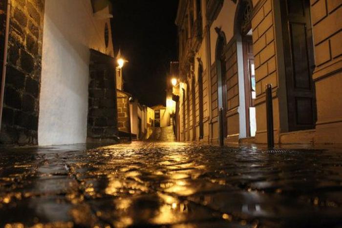 La Palma en el crepúsculo