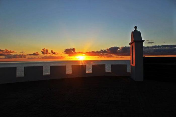La Palma en el crepúsculo