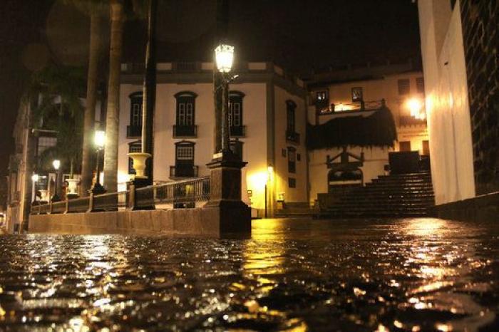 La Palma en el crepúsculo